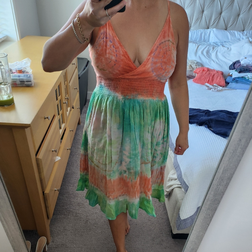Tyedye Bohemian Summer Deess